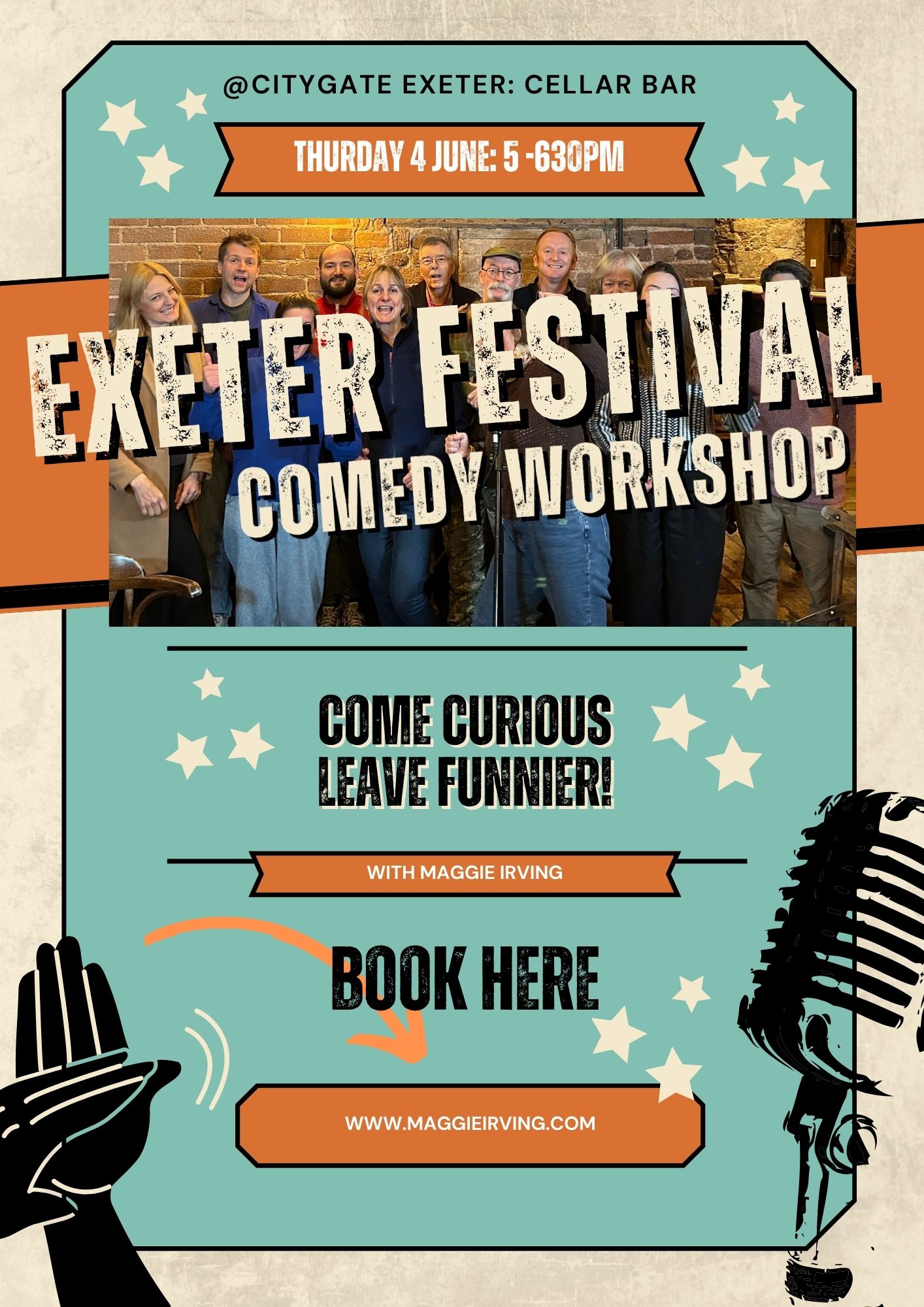 Exeter Comedy Festival - Maggie Irving: Stand-Up Workshop