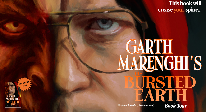 Garth Marenghi: This Bursted Earth Book Tour