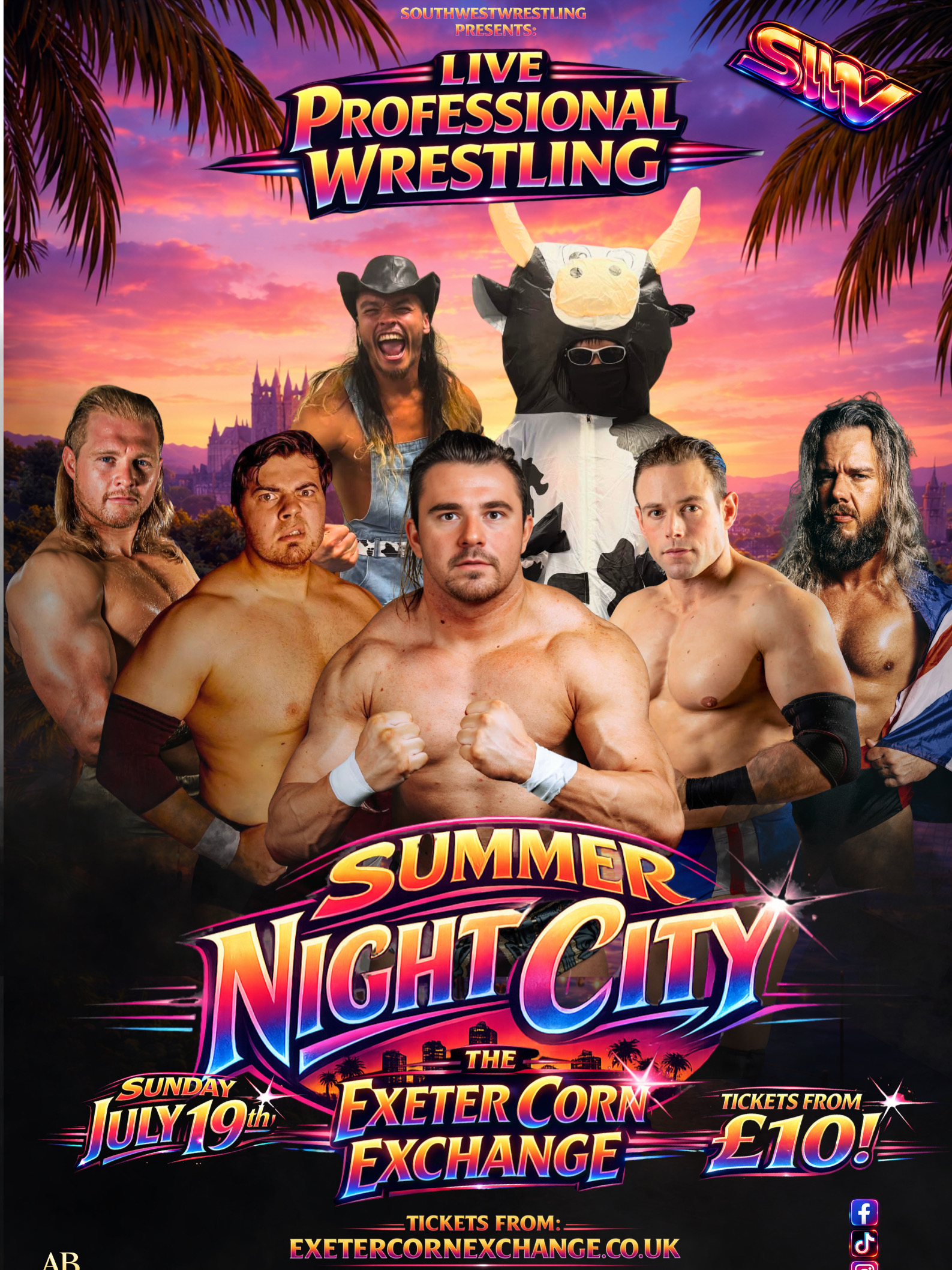 SWW: Live Professional Wrestling - Summer Night City